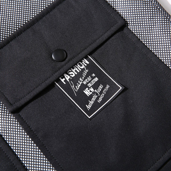 Jachetă de toamnă la modă, cu glugă și inscripții