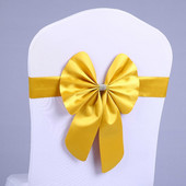 10 ks/sada šerpy na stoličky, svadobná dekorácia, bordová PPC s elastickými mašľami, spandex, kráľovská modrá, na udalosť, párty, hotel Noeud