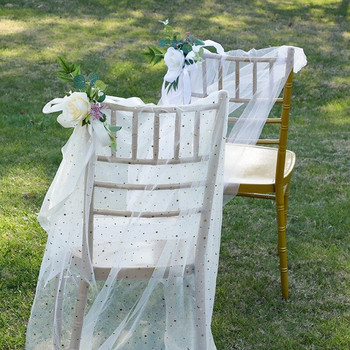 Nordic Outdoor Wedding Arrangement Chair Back Flower Decoration Bouquet Sen Department Simulation Photography Props Simulation