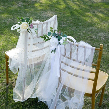 Nordic Outdoor Wedding Arrangement Chair Back Flower Decoration Bouquet Sen Department Simulation Photography Props Simulation