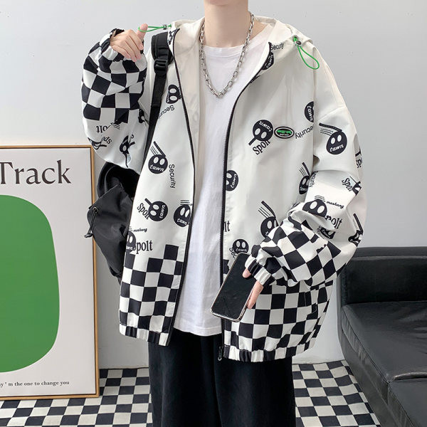 Ležerna muška jakna preljeva boja