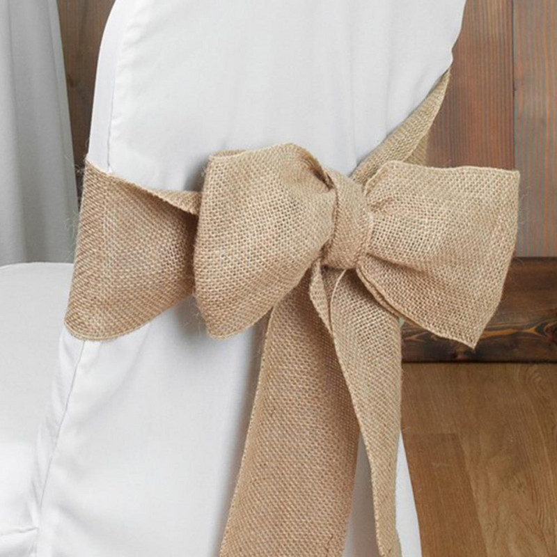 5 vnt. dekoratyvinių kėdžių juostelė Nešiojama, dilimui atspari imitacinė linija, „pasidaryk pats“ vestuvinių mazgų juostelė dekoro kėdžių juostelė