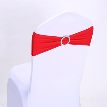 Πλάτη καρέκλας Λουλούδι ελαστικό κάλυμμα καρέκλας Φιόγκος Διακόσμηση δεξιώσεων Κορδέλα γάμου Γάμος Ξενοδοχείο Κορδέλα σκαμπό λουράκι