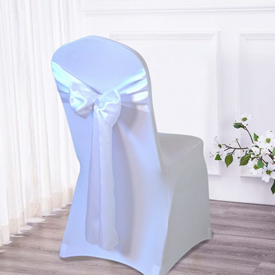 20 boja, 10 komada pojaseva za stolice, satenska vrpca, dekoracija stolica za vjenčanje, čvorovi za bankete, hotelske događaje, ukras za naslon stolice 14x270 cm
