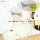 Hálócsat Lycra Band spandex szék pántos nyakkendő masni spandex székhuzat díszítéshez