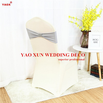 Hálócsat Lycra Band spandex szék pántos nyakkendő masni spandex székhuzat díszítéshez