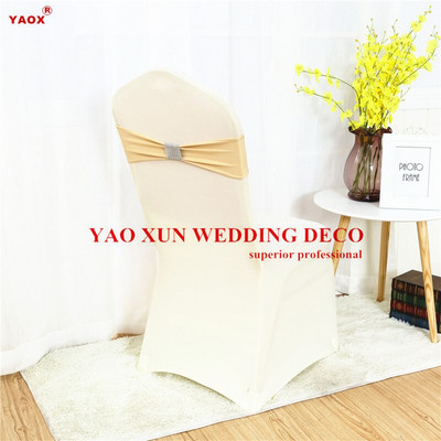 Hálócsat Lycra Band spandex szék pántos nyakkendő masni spandex székhuzat díszítéshez