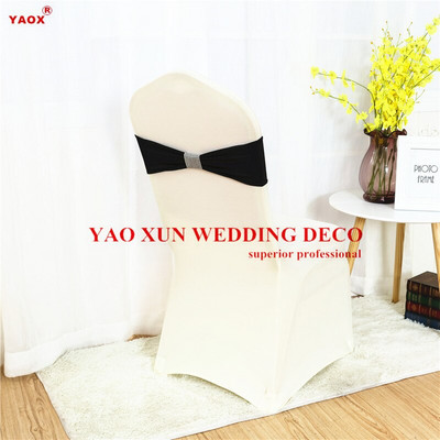 Hálócsat Lycra Band spandex szék pántos nyakkendő masni spandex székhuzat díszítéshez