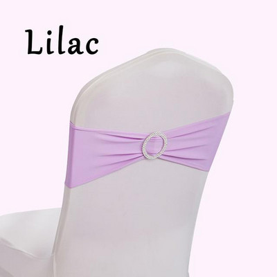 Cataramă rotundă Lycra Band Spandex Scaun Sash Pentru Spandex Husă Scaun Decorare Eveniment De Nuntă