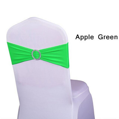 Cataramă rotundă Lycra Band Spandex Scaun Sash Pentru Spandex Husă Scaun Decorare Eveniment De Nuntă