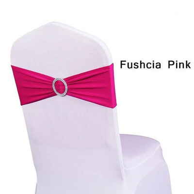 Cataramă rotundă Lycra Band Spandex Scaun Sash Pentru Spandex Husă Scaun Decorare Eveniment De Nuntă