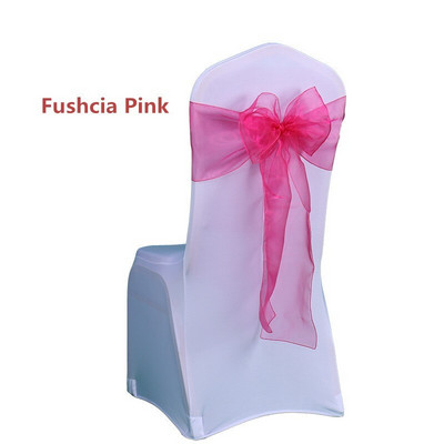 VRUĆE 25 KOM 18 CM * 275 CM Teal Blue Organza Pojasnice za stolice Svadbena zabava Banket Mašna Navlaka za stolice Ukrasni pribor - SASH