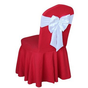 Karštas išpardavimas kėdės užvalkalas satino juostelės kaklaraiščiai banketai satino kėdės juosta vestuvių renginiams viešbučio vakarėlio dekoravimui