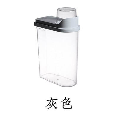 konyhai tároló tartály Gabonatároló tartály Nagy tárolótartály Konyhai háztartási gabonazáras tartály tiszta élelmiszer nedvességálló