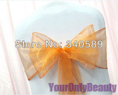 20 boja po izboru--25 kom Boja 8" Š x 108" D Šarene mašne od organze Maramice od tila Rola za vjenčanje Dekoracija stola Staza za stol Organza