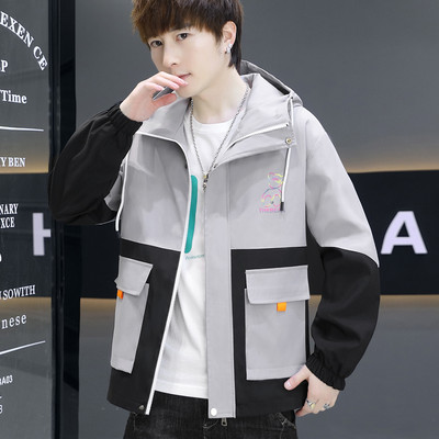 Õhuke taskutega kevad-sügisjope meestele