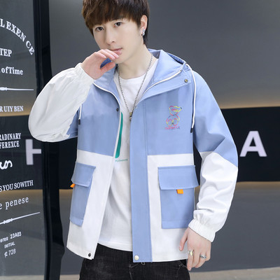 Õhuke taskutega kevad-sügisjope meestele