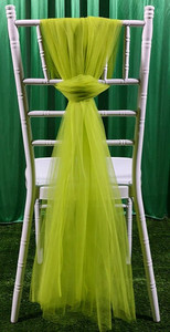 2db sifon etetőszék szoknya slipcovers bolyhos tutu szék szoknya hosszú tüll menyasszonyi esküvőhöz babazuhany születésnapi parti dekoráció