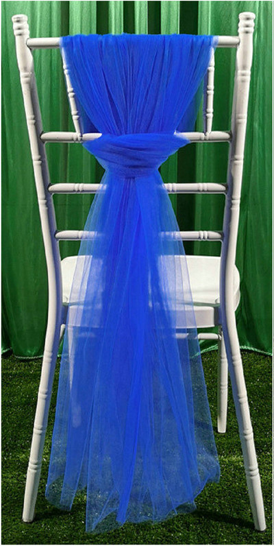 2db sifon etetőszék szoknya slipcovers bolyhos tutu szék szoknya hosszú tüll menyasszonyi esküvőhöz babazuhany születésnapi parti dekoráció