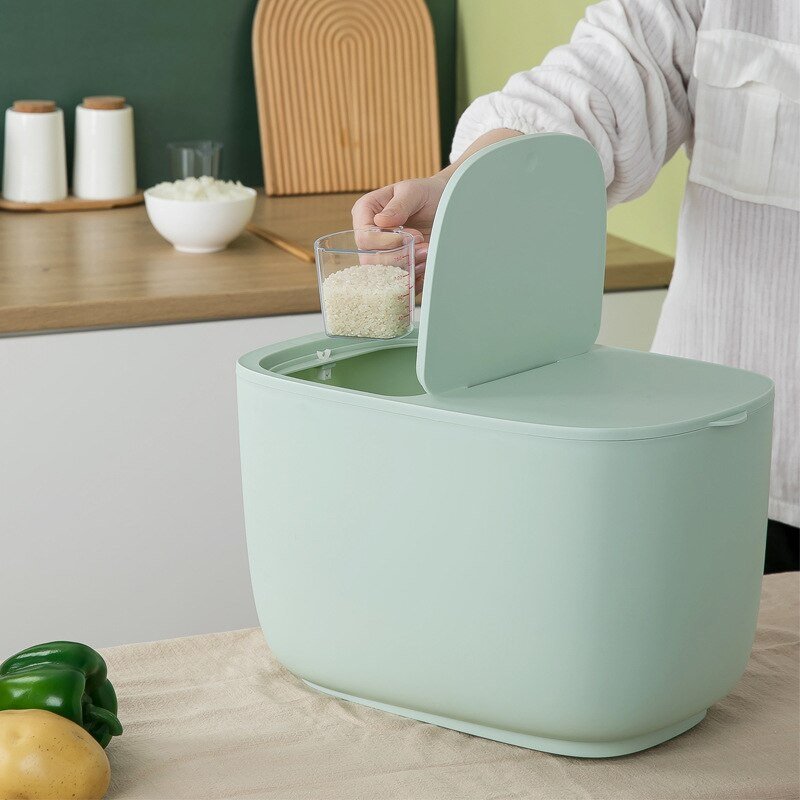 Plastična posuda za pohranu zrna riže Spremnik Kuhinjski alat Kućni spremnici za rezance otporne na vlagu Brtva za pohranjivanje brašna Kutije za hranu za kućne ljubimce