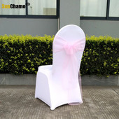 25 komada Čvor za stolice Pribor za bankete za vjenčanje Pojas za stolice Ukras za naslon stolice od organze