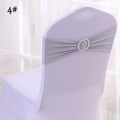 Mcao 10/20/30 KOM. Rastezljivi pojasovi za stolice Mašne Trake od likre i spandexa s kopčom za vjenčanje, bankete, rođendanske dekoracije TJ3836