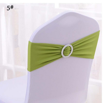 Mcao 10/20/30 KOM. Rastezljivi pojasovi za stolice Mašne Trake od likre i spandexa s kopčom za vjenčanje, bankete, rođendanske dekoracije TJ3836