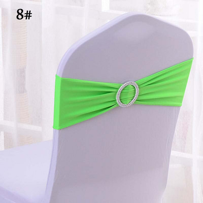Mcao 10/20/30 KOM. Rastezljivi pojasovi za stolice Mašne Trake od likre i spandexa s kopčom za vjenčanje, bankete, rođendanske dekoracije TJ3836