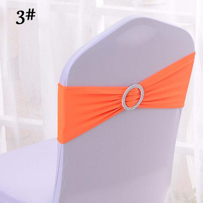 Mcao 10/20/30 KOM. Rastezljivi pojasovi za stolice Mašne Trake od likre i spandexa s kopčom za vjenčanje, bankete, rođendanske dekoracije TJ3836