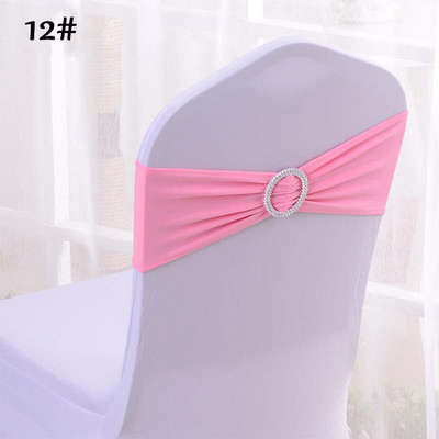 Mcao 10/20/30 KOM. Rastezljivi pojasovi za stolice Mašne Trake od likre i spandexa s kopčom za vjenčanje, bankete, rođendanske dekoracije TJ3836