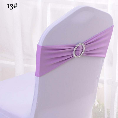 Mcao 10/20/30 KOM. Rastezljivi pojasovi za stolice Mašne Trake od likre i spandexa s kopčom za vjenčanje, bankete, rođendanske dekoracije TJ3836