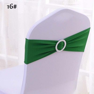 Mcao 10/20/30 KOM. Rastezljivi pojasovi za stolice Mašne Trake od likre i spandexa s kopčom za vjenčanje, bankete, rođendanske dekoracije TJ3836