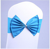 5kom elastične navlake za stolice u obliku mašne od spandeksa za svadbene rastezljive navlake za stolice za svadbene bankete dekoracije za zabave