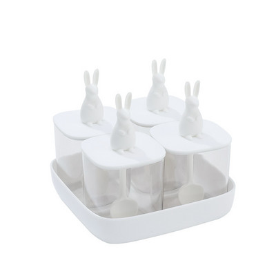 Fűszerüveg szett kanál konyhai rendszerezővel és tároló tartállyal Só Cukor Bors Fűszerező Konyhai Kiegészítők