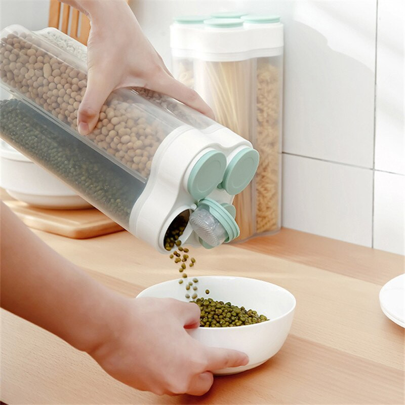 Bucătărie Cereale integrale Rezervor de depozitare Rezervor etanșat Cutie de depozitare Compartiment Cutie transparentă Cutie de depozitare a alimentelor Accesorii de uz casnic GY