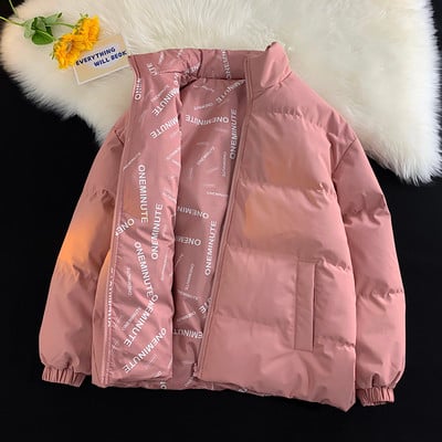 Jachetă casual de iarnă dublă