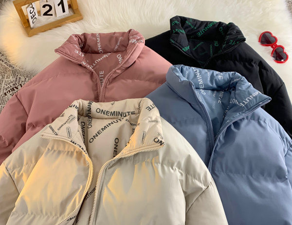 Jachetă casual de iarnă dublă