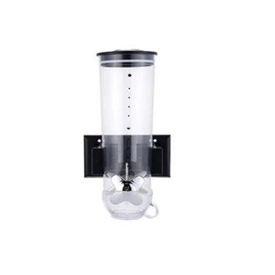 Sieninis grūdų dozatorius buteliukas bakelis virtuvės laikymo dėžutė grūdų sauso maisto grūdų skardinės talpykla Užkandžių cukrus riešutai saldainių statinė