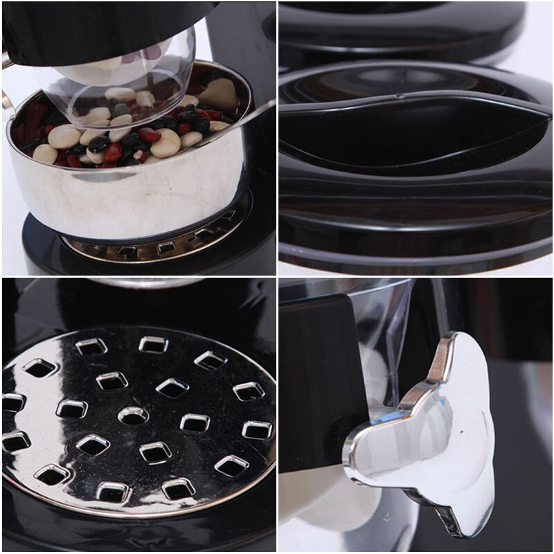 Sieninis grūdų dozatorius buteliukas bakelis virtuvės laikymo dėžutė grūdų sauso maisto grūdų skardinės talpykla Užkandžių cukrus riešutai saldainių statinė