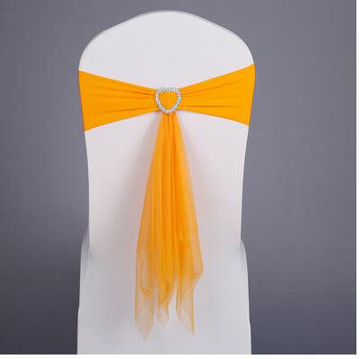 5PC/Partija mekanih ukrasnih stolica za vjenčanje satenskih pojaseva ukrasnih pojaseva za stolice leptir mašna za hotelske bračne banketne stolice mašna