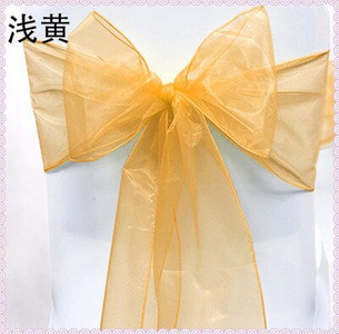 50 komada novih jeftinih svjetlucavih organza stolica za vjenčanje za zabavu, banket, dekoracija, dekoracija događaja