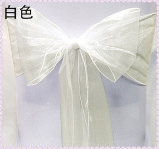 50 komada novih jeftinih svjetlucavih organza stolica za vjenčanje za zabavu, banket, dekoracija, dekoracija događaja