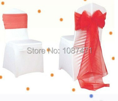 50 komada novih jeftinih svjetlucavih organza stolica za vjenčanje za zabavu, banket, dekoracija, dekoracija događaja