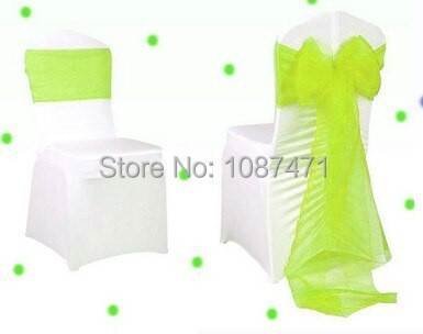 50 komada novih jeftinih svjetlucavih organza stolica za vjenčanje za zabavu, banket, dekoracija, dekoracija događaja