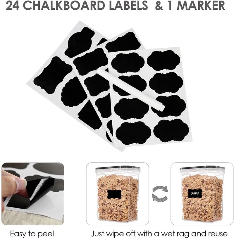 Maisto saugojimo konteineriai Virtuvės laikymo organizavimas Virtuvės laikymo dėžutės stiklainiai Ortakiai Virtuvės saugykla PET maisto laikymo dėžutės dangtis