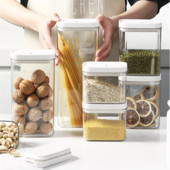Hermetičke nepropusne kutije za pohranu s poklopcem za brašno, kavu, rižu, tjesteninu, plastične posude za žitarice, šećer, orašaste plodove velikog kapaciteta