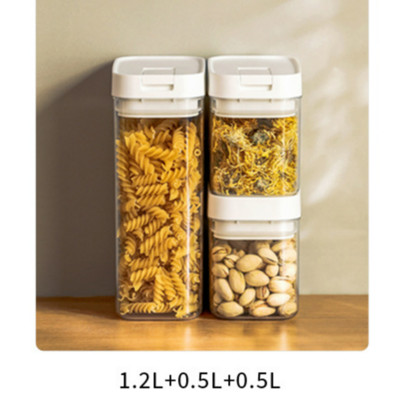 Hermetičke nepropusne kutije za pohranu s poklopcem za brašno, kavu, rižu, tjesteninu, plastične posude za žitarice, šećer, orašaste plodove velikog kapaciteta