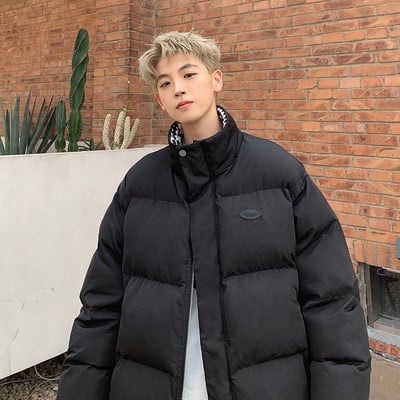 Jachetă casual pentru bărbați - guler înalt