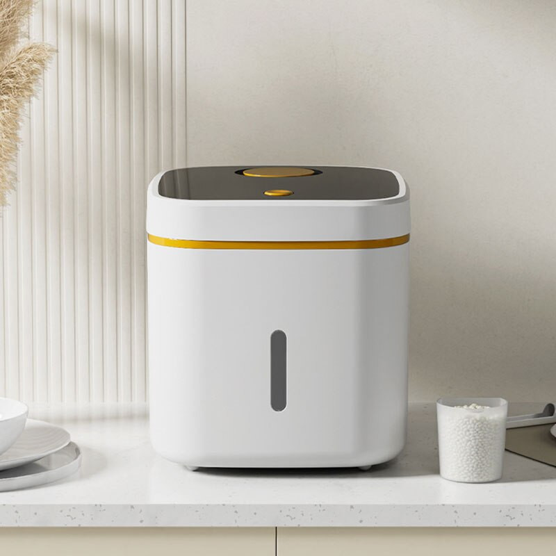 WHYY ryžių laikymo dėžutė virtuvės talpyklos tvarkyklė 10 kg kibiras, atsparus vabzdžiams, drėgmei atsparus grūdams, naminių šunų ėdalo sandariai uždarytas stiklainių buteliukas