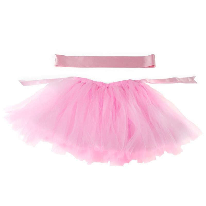 1kom Suknje za stolice od tila Dekoracije za tuširanje djeteta Pojasnice za stolice s vrpcom za dekoraciju vjenčanja Potrepštine za svečane zabave